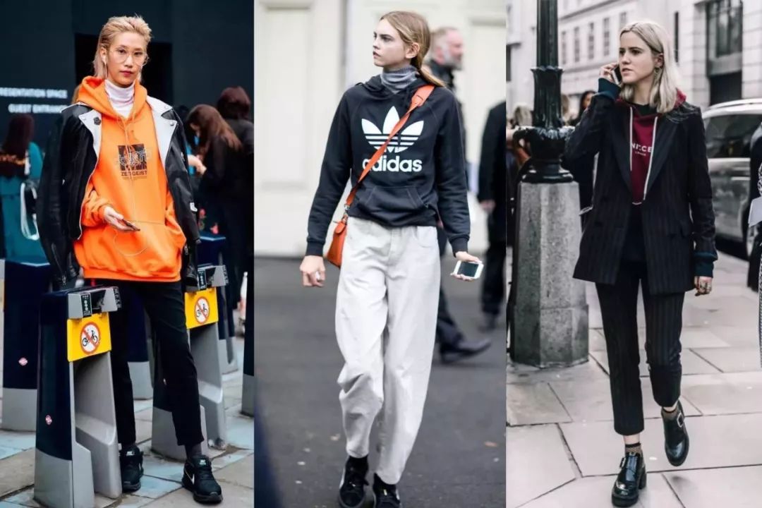 冬季加绒卫衣的王炸穿搭,卫衣秋款2022新款爆款