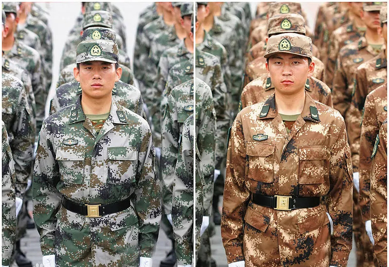 兵哥哥07式迷彩,07迷彩伪装效果图