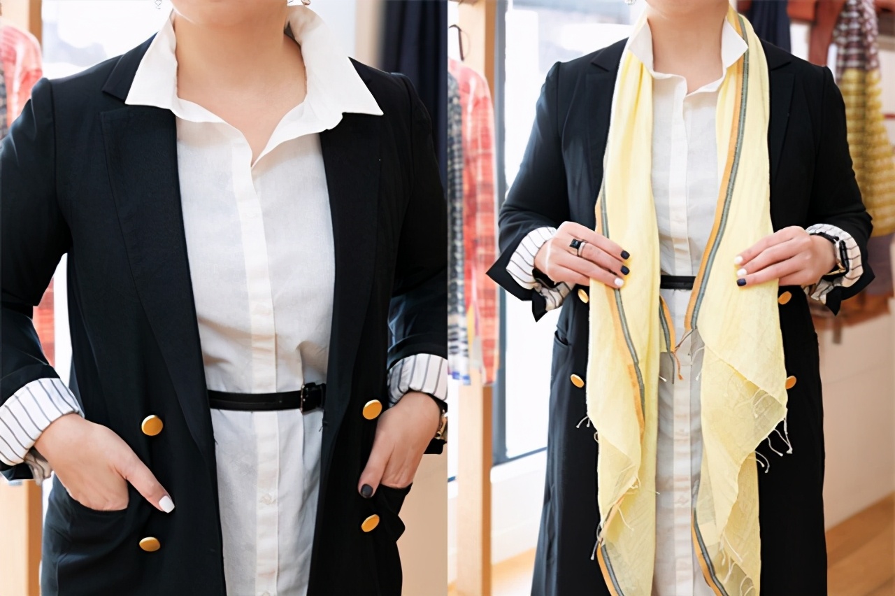 冬季围巾的潮流戴法,围巾冬季慵懒风韩系怎么戴