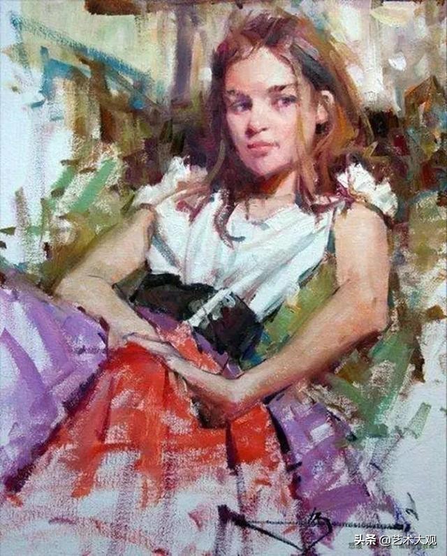 美国当代艺术家彼得亚当斯油画,美国画家凯文麦克弗森风景油画