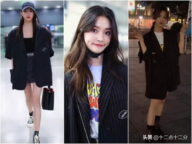 权志龙姐姐的品牌2021年服装走秀,杨颖穿权志龙联名衣服