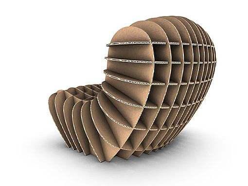 别样家居~瓦楞纸家居家具