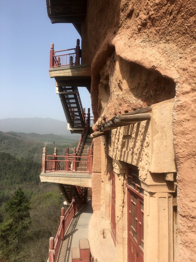 天水麦积山石窟是四大石窟吗,中国四大石窟麦积山风景区