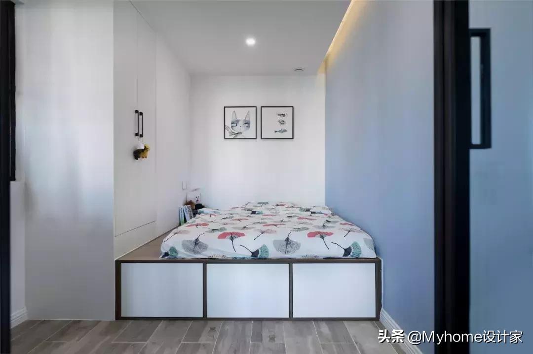 善用畸零地，北京68㎡扩容两房，猫柱让主子也疯狂！