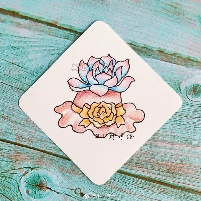 假期手抄报简单又漂亮可爱的图案,又好画又漂亮的手抄报