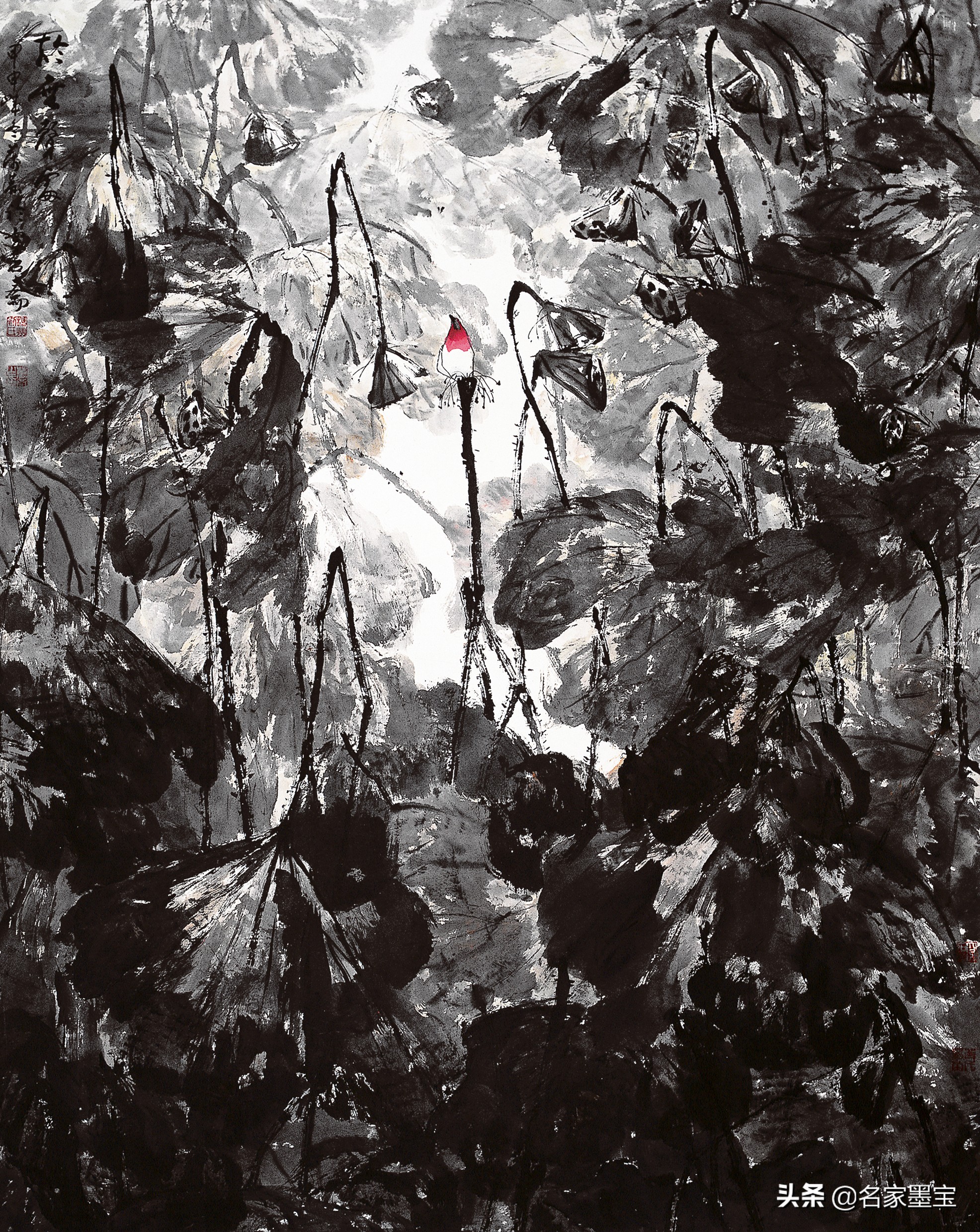 四川画家刘德扬写意花鸟作品欣赏,画家刘庚写意花鸟画作品欣赏图文