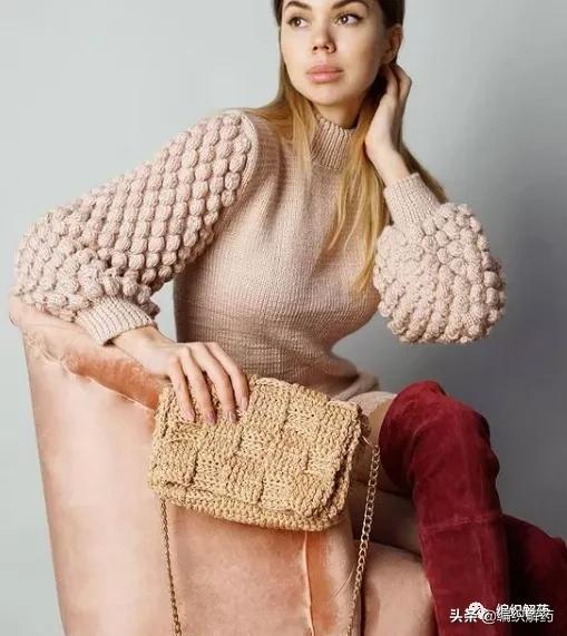 时尚洋气包包做法,时尚包包教程钩织
