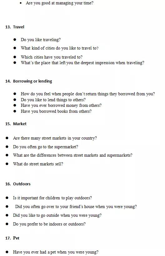 雅思5月口语题库什么时候出,2015年8月雅思口语考试预测