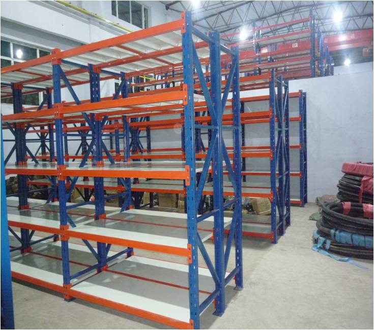 仓储货架二层重型货架,重型仓储型货架大全