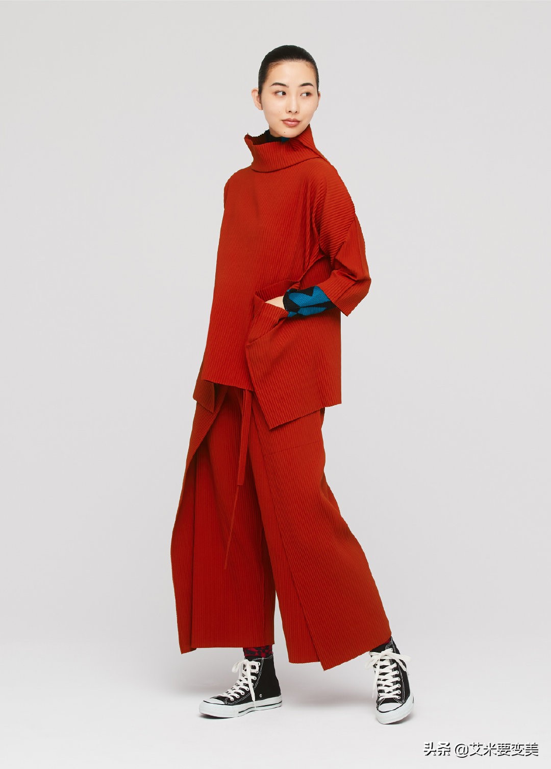 吹爆三宅一生，超强穿搭模板，这才是真正的时尚基础款