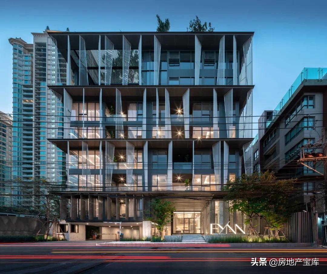 花瓣元素建筑外立面