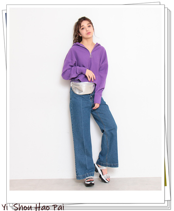 十种颜色卫衣搭什么裤子才好看,连帽卫衣穿搭配色技巧