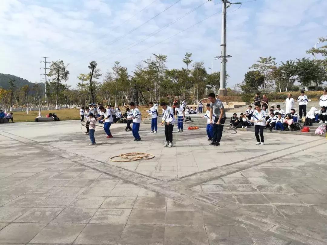 增城高级中学春游,增城挂绿湖徒步起点