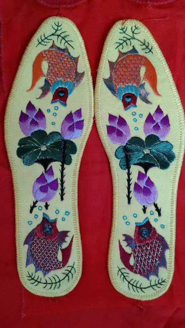 指尖飞舞鞋垫,100款惊艳手工鞋垫