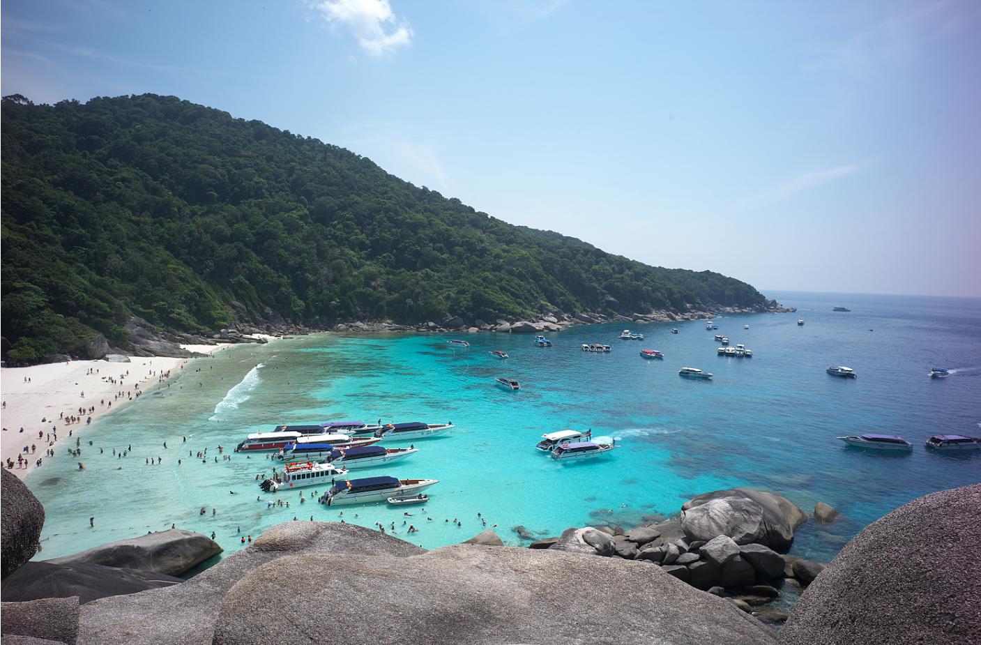 泰国普吉岛斯米兰岛旅游攻略,泰国旅游普吉岛的夏天皮皮岛浮潜