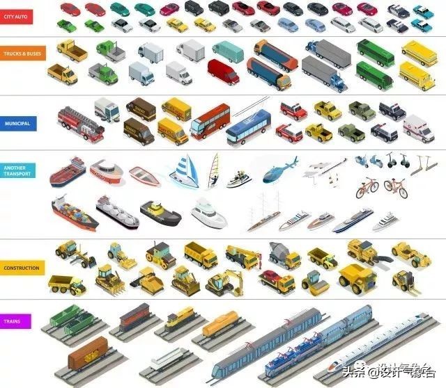 别说了,我们作品集的分析图都用灰系!(附全套素材)