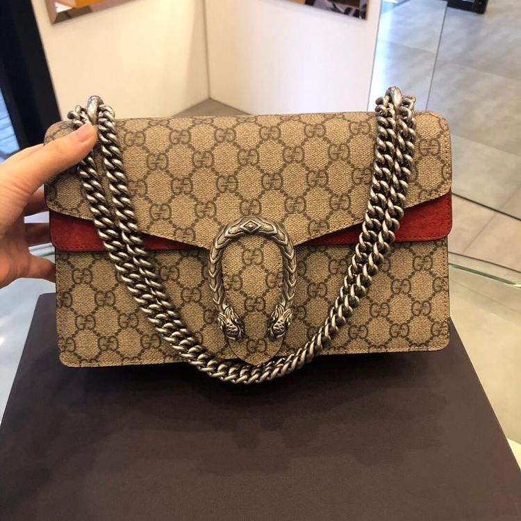 古驰酒神如何辨别真假,古驰老花酒神包包真假辨别