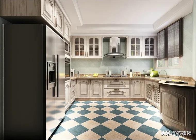 侧吸油烟机被吊柜挡住,油烟机排烟管吊柜遮挡