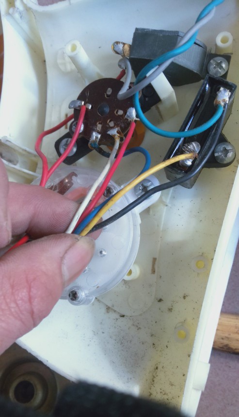 250毫米台式风扇的内部构造（不带电源板，一）