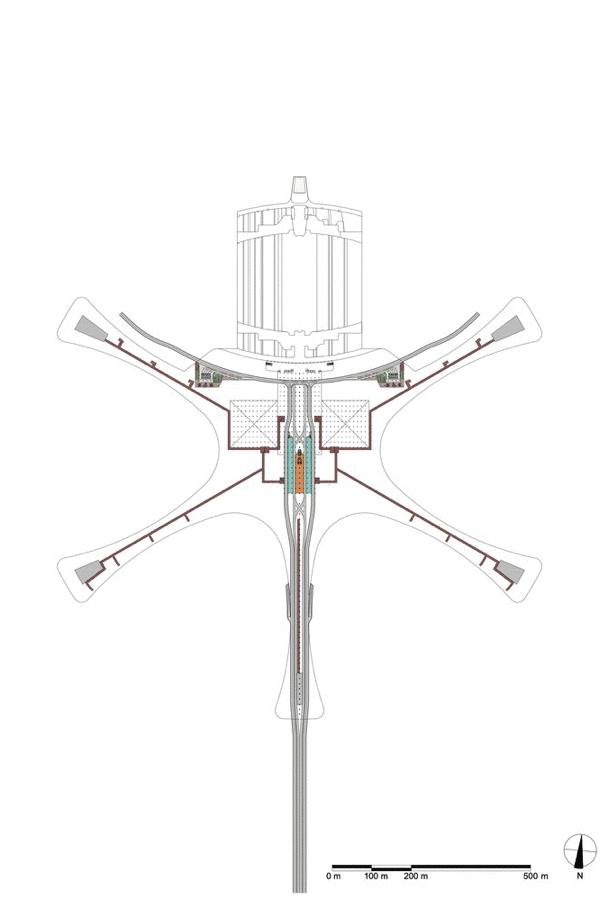 北京大兴机场总体设计方案,北京大兴机场设计图