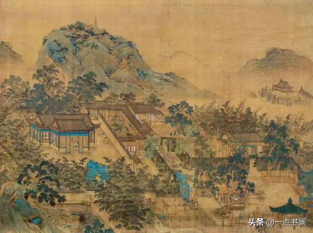 明仇英拍卖60亿的作品,明仇英桃源仙境图临摹