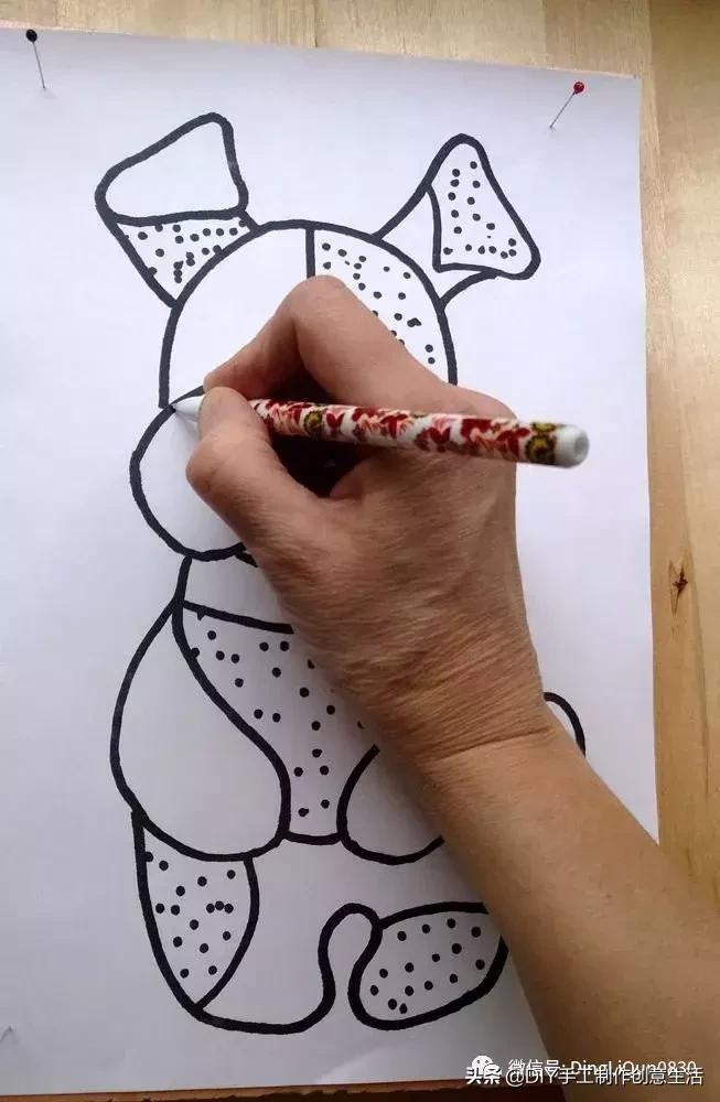 布艺diy拼布图案贴画,布画diy手工制作大全