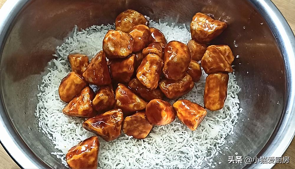 山药桂花糕超简单,亲手教你做山药糕点