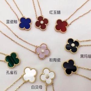 全套梵克雅宝四叶草高端珠宝,梵克雅宝彩色宝石