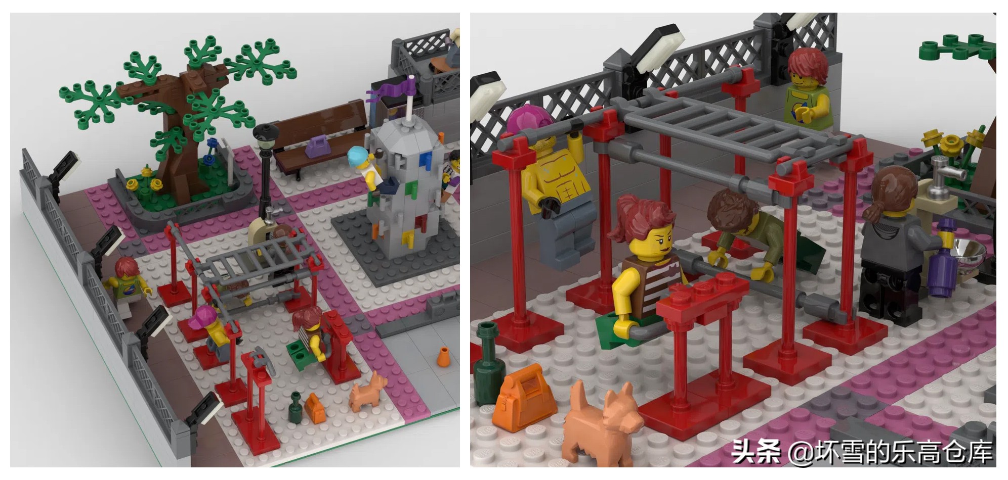 乐高有趣生活小视频,乐高生活创意视频