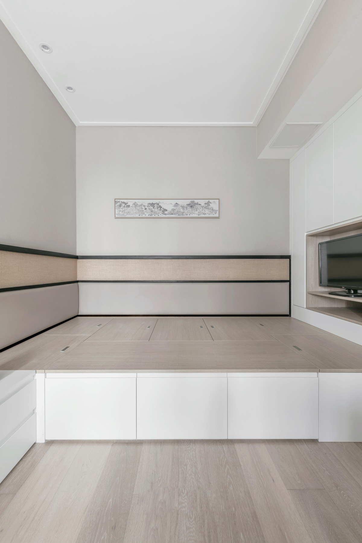 小户型大储物空间两室一厅设计图,90平小户型精装房收纳设计