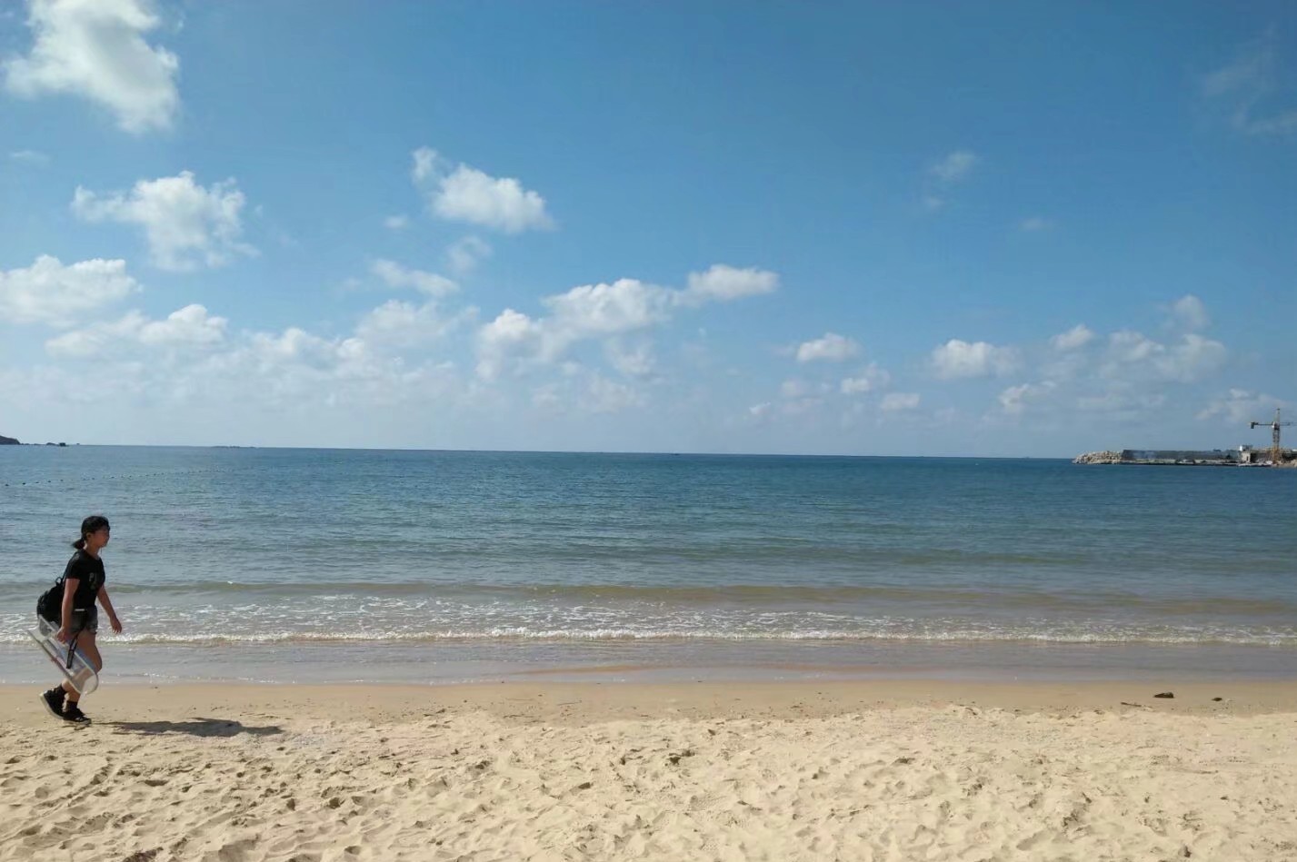 送孩子上哈尔滨工程大学,我送儿子去上学