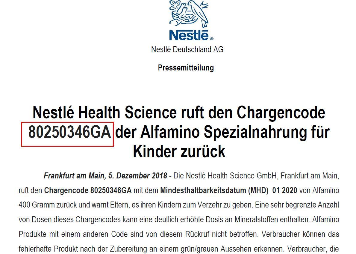 雀巢奶粉最新问题,雀巢召回问题奶粉怎么办