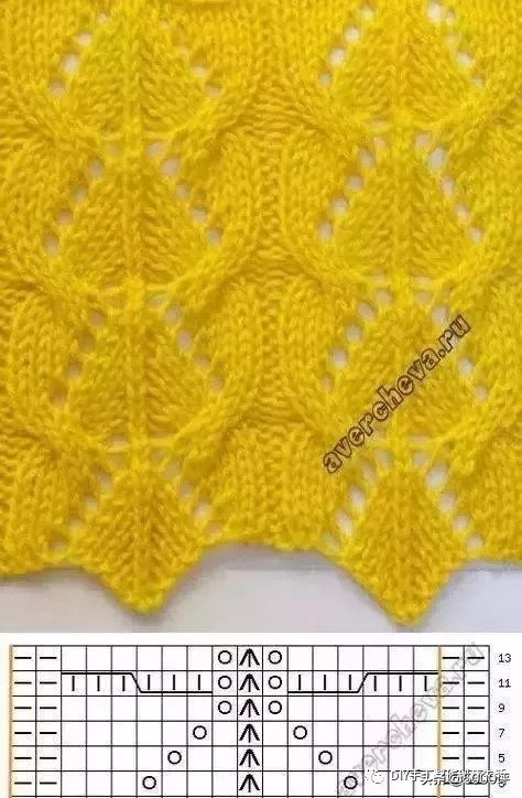 几款漂亮的棒针花样值得收藏,各种简单实用的棒针花样集锦