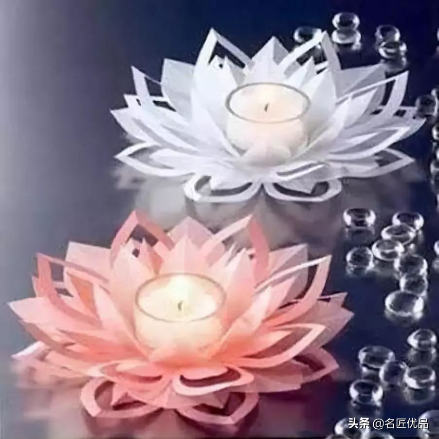 手工制作荷花睡莲,夏天的荷花手工小朋友