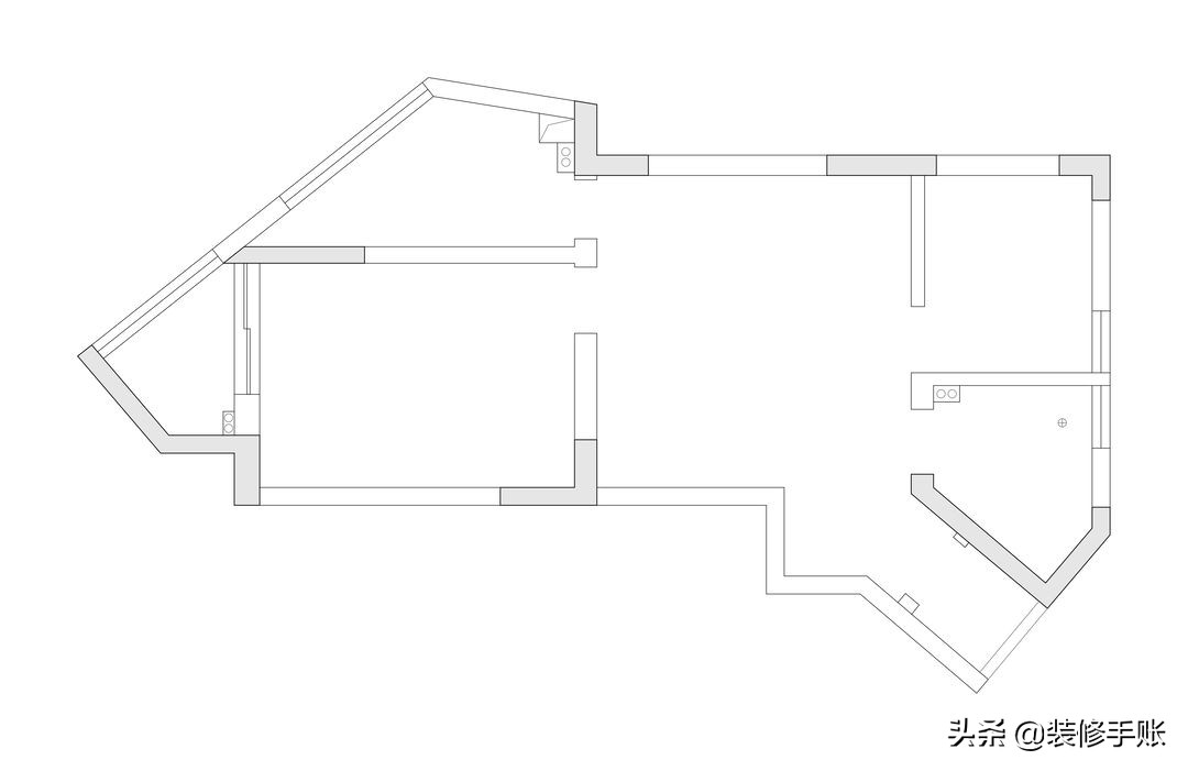 如何设计异形户型,奇葩户型改造超窄空间