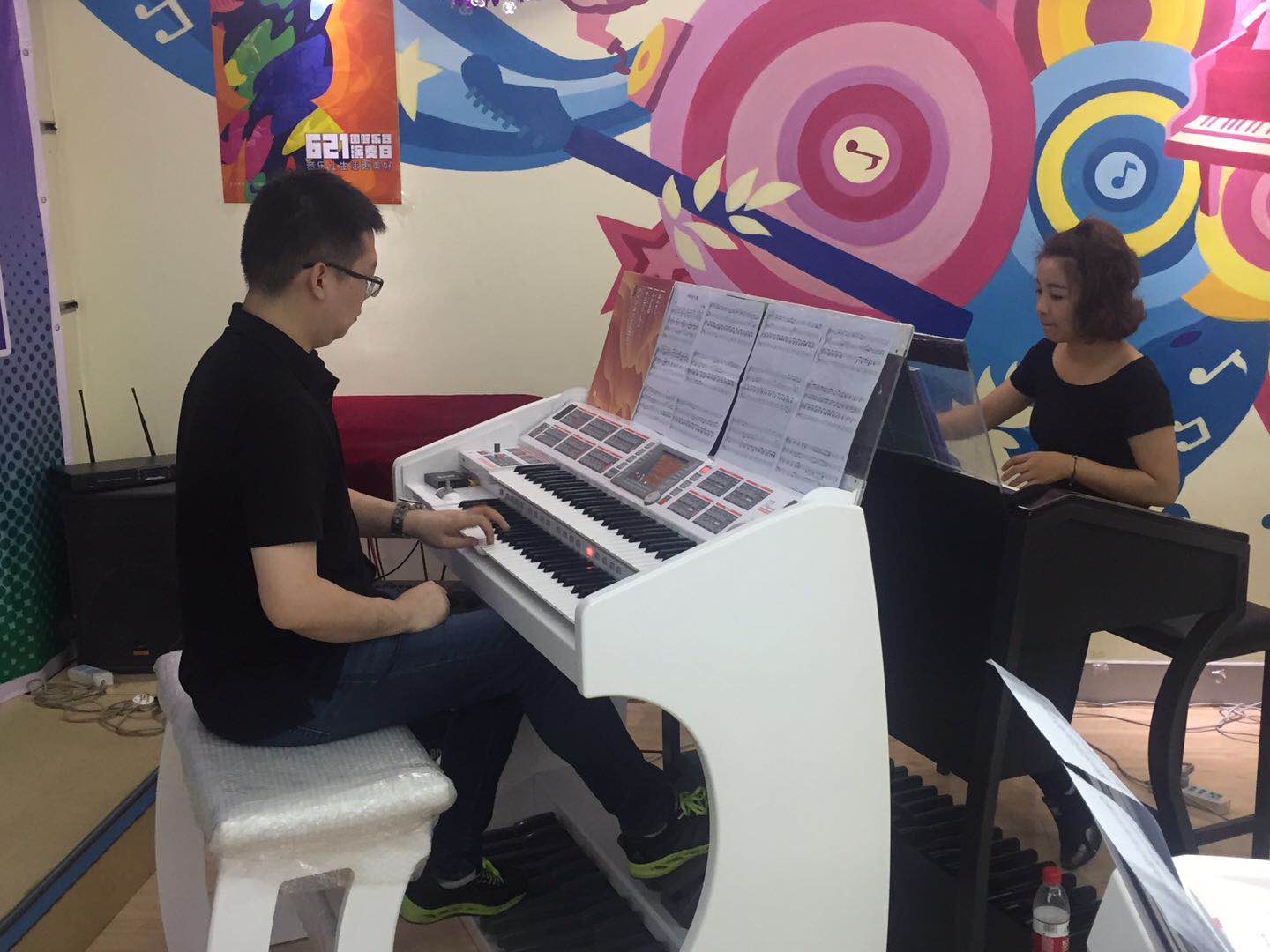 吟飞兰州电子管风琴学习热潮继续推进