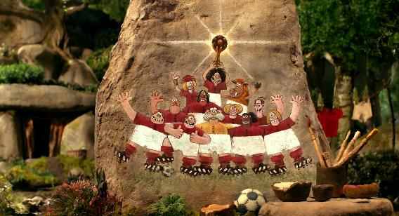 原始人的足球,原始人足球