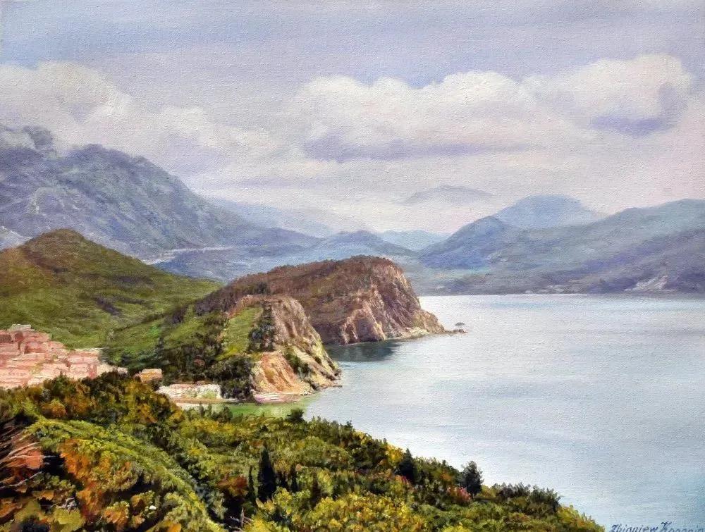 世界著名大师花卉油画,油画漂亮风景画