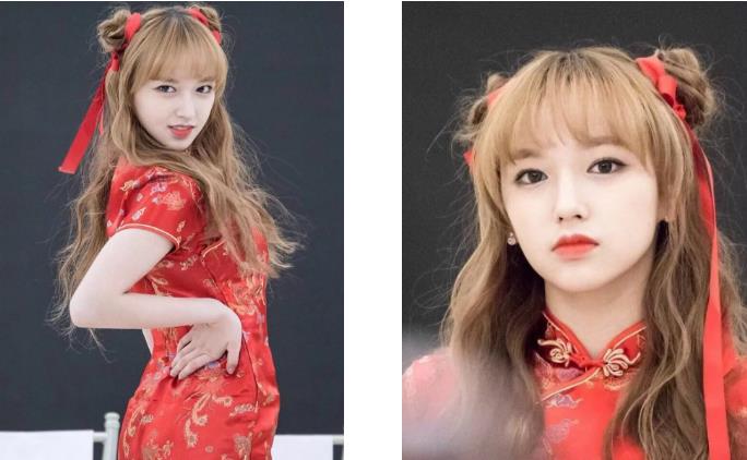 女明星全员哪吒头！杨超越可爱，IU甜美，但最出彩的还是她