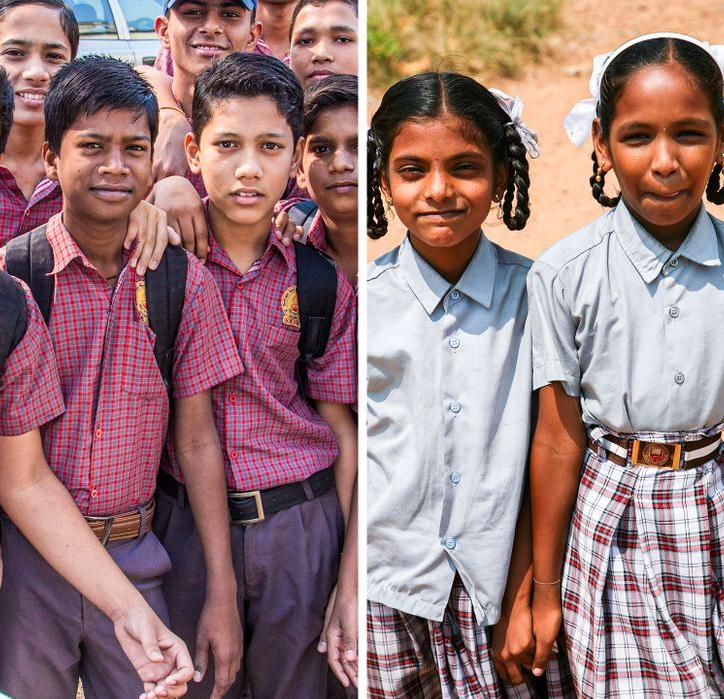 世界各国的校服对比,世界各国学生校服