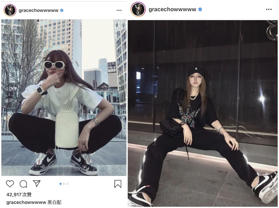 周扬青天竺少女,周扬青gucci毛衣