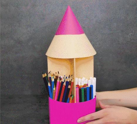 手工房屋纸箱制作全过程,纸箱手工制作屋子大全