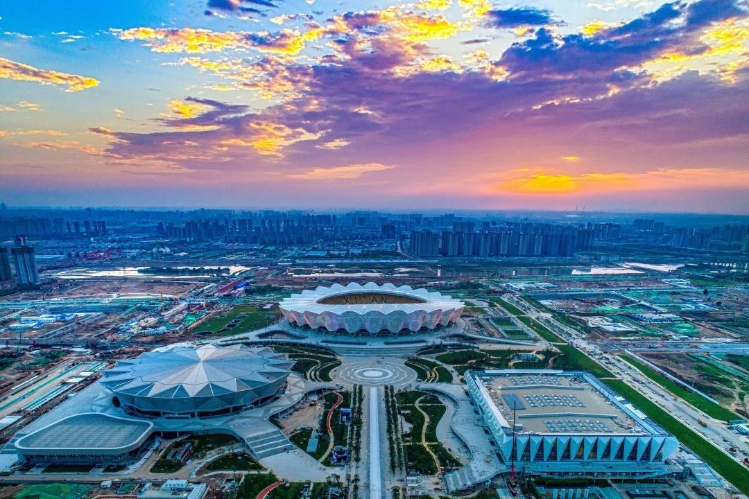 2022全运会场馆分布图,18届全运会