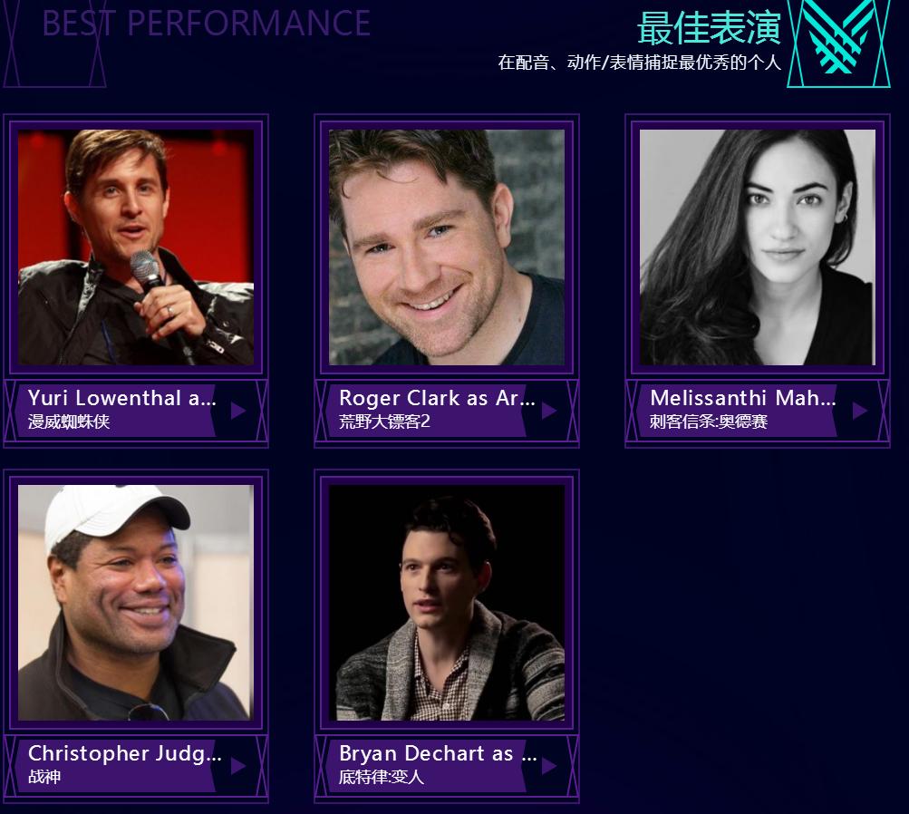 tga年度最佳游戏大表哥,tga年度最佳游戏1980到2021