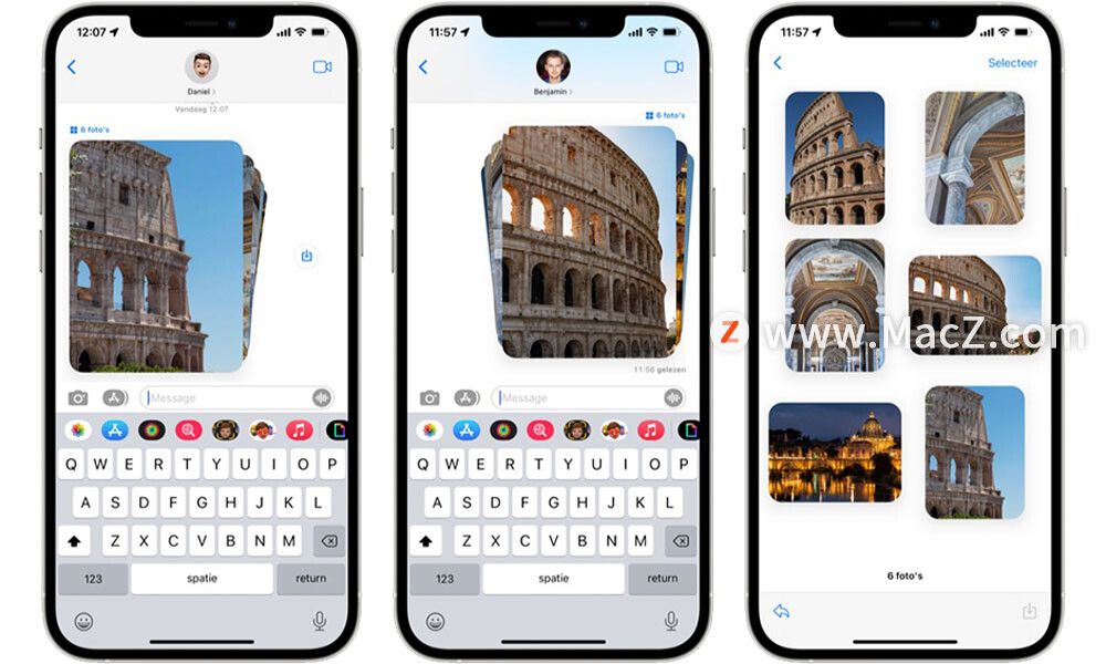 如何在iPhone、iPad和Mac上通过iMessage共享照片和视频?