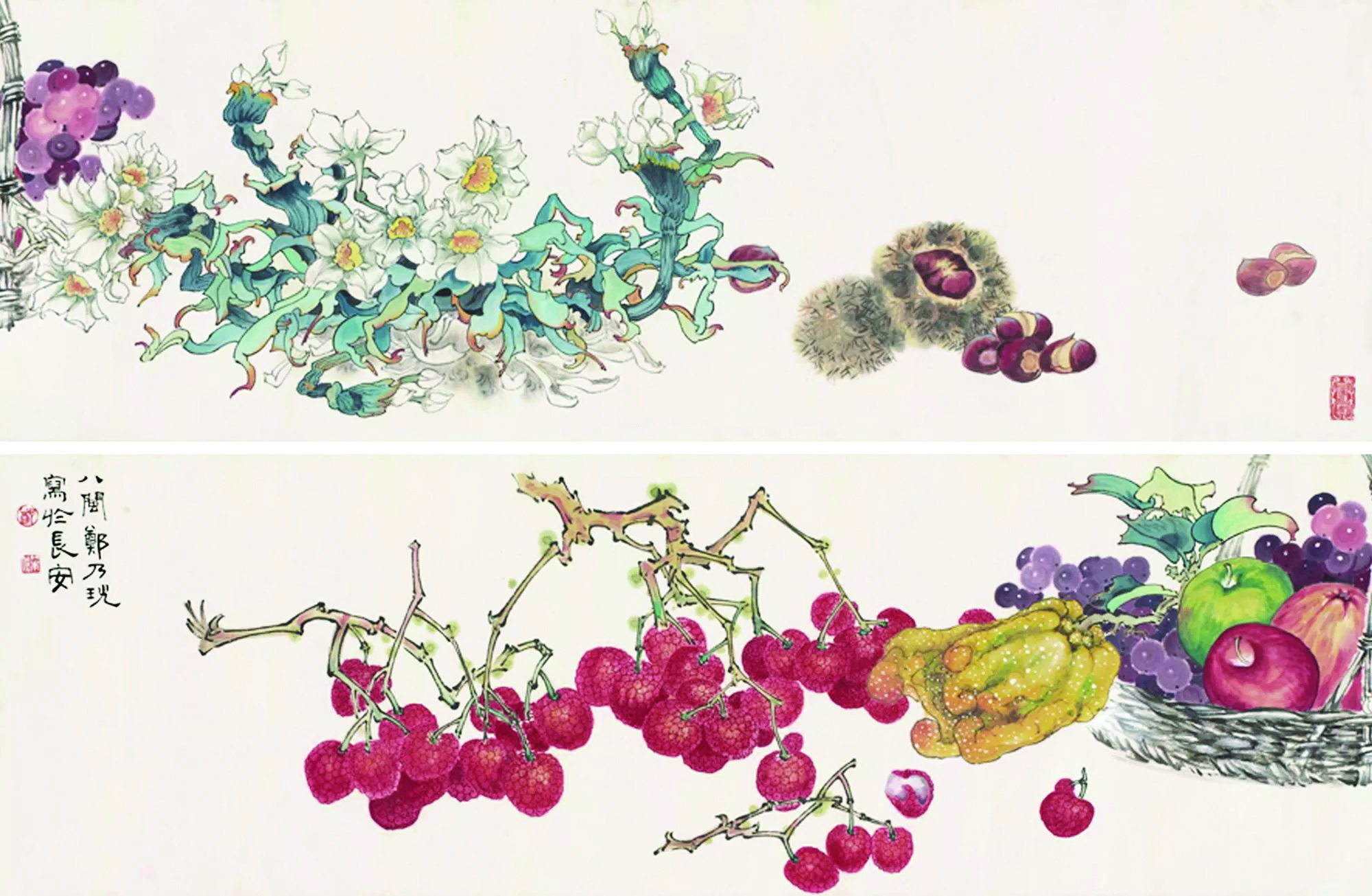 福建省八闽特产,郑乃珖八闽写生