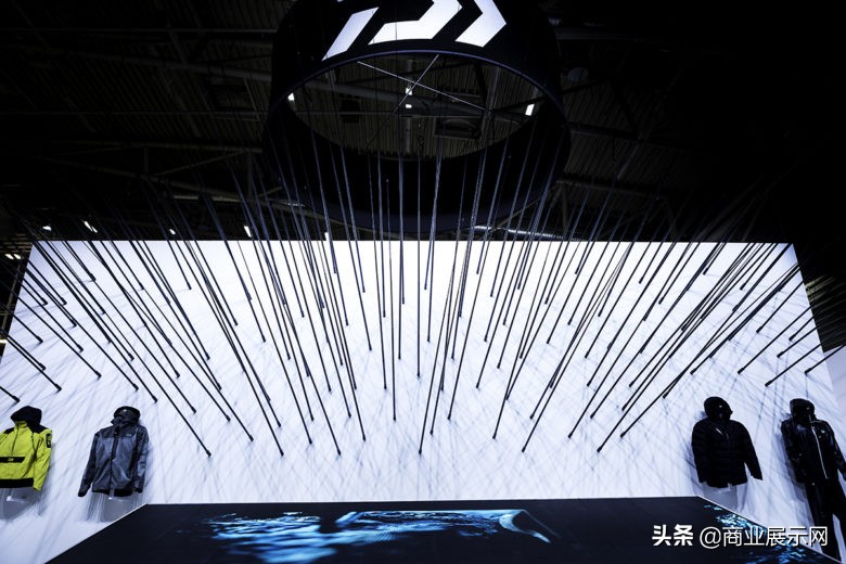 德国慕尼黑ISPO展览:DAIWA运动品牌展台设计