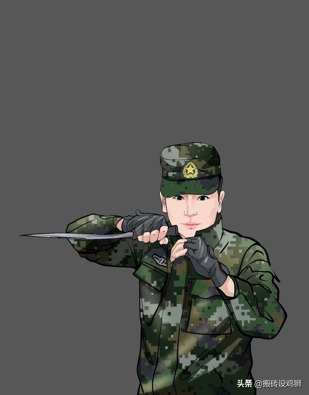 有气势霸气的军人微信头像大全,军人的微信头像大全霸气
