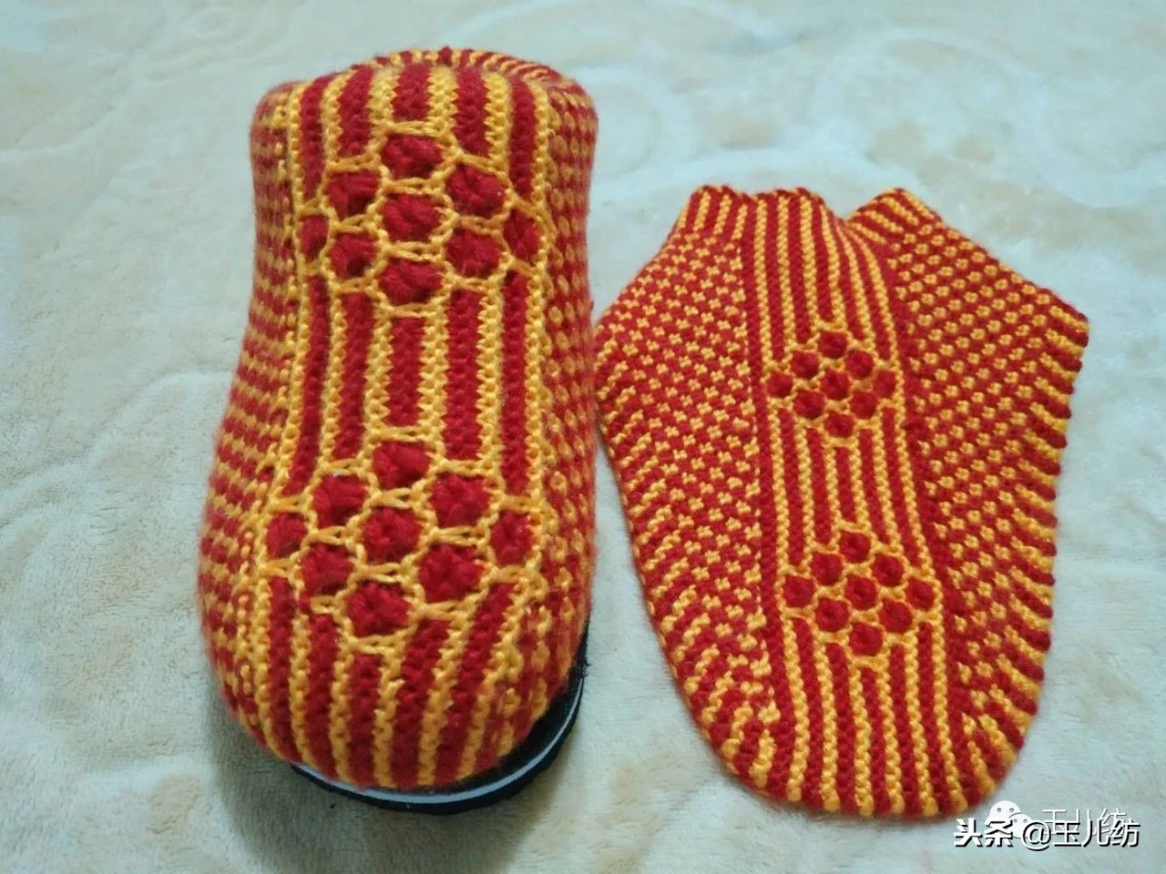 玉儿纺棉拖鞋太阳花教程全集,玉儿纺太阳花棉拖鞋编织教程全集