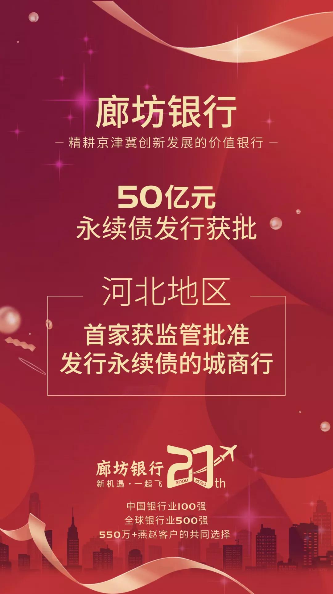 廊坊银行50亿永续债大股东,廊坊银行最新业绩